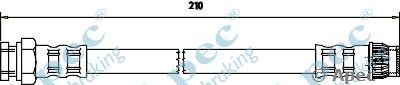 APEC BRAKING hos3302 -  Тормозной шланг